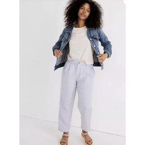 Madewell $70 Linen-Blend Track Trousers MD210